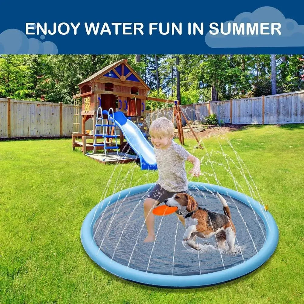 Interactive Cooling Fountain for Dogs