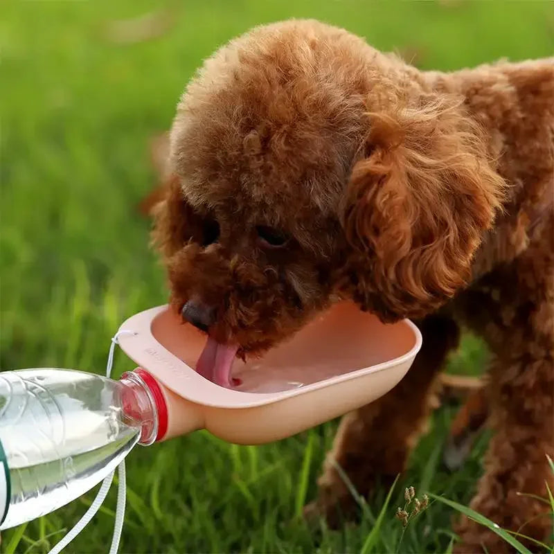 Universal Dog Water Bottle Adapter & Bowl
