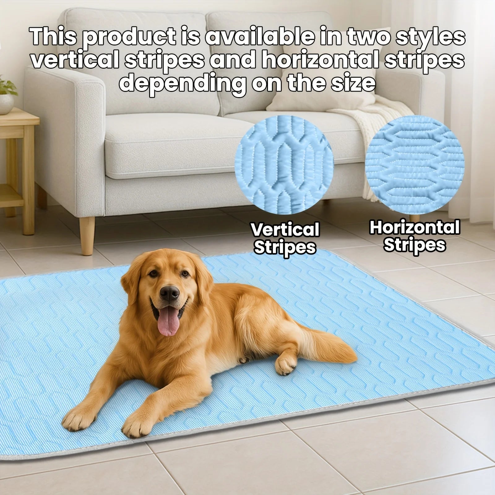 Premium Ice Silk Pet Cooling Mat