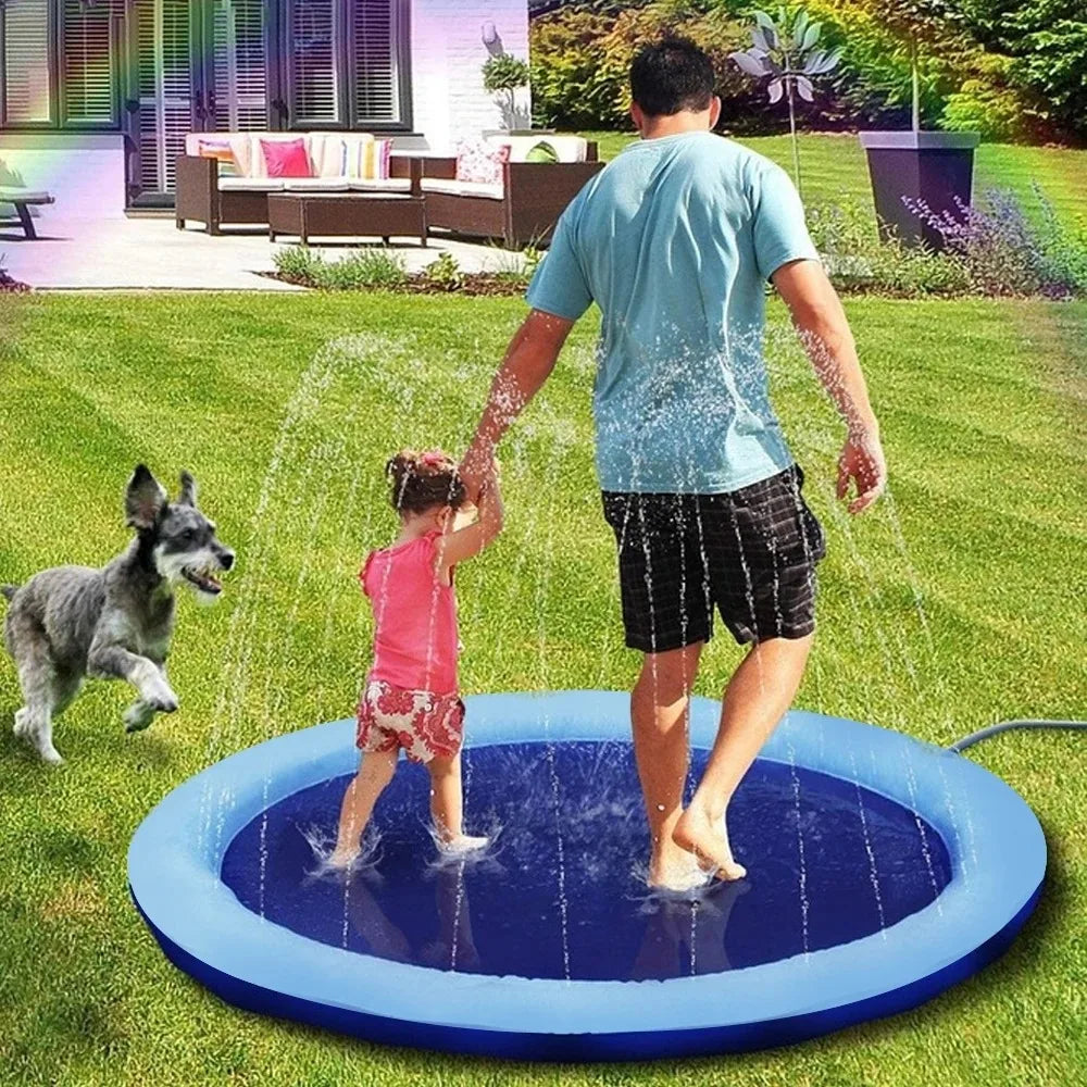Interactive Cooling Fountain for Dogs