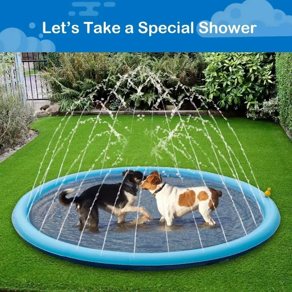 Interactive Cooling Fountain for Dogs