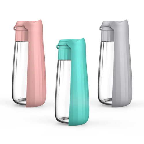 Foldable 2-in-1 Travel Dog Water Bottle